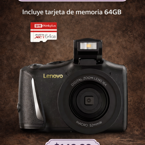 cámara digital lenovo c35 64mp