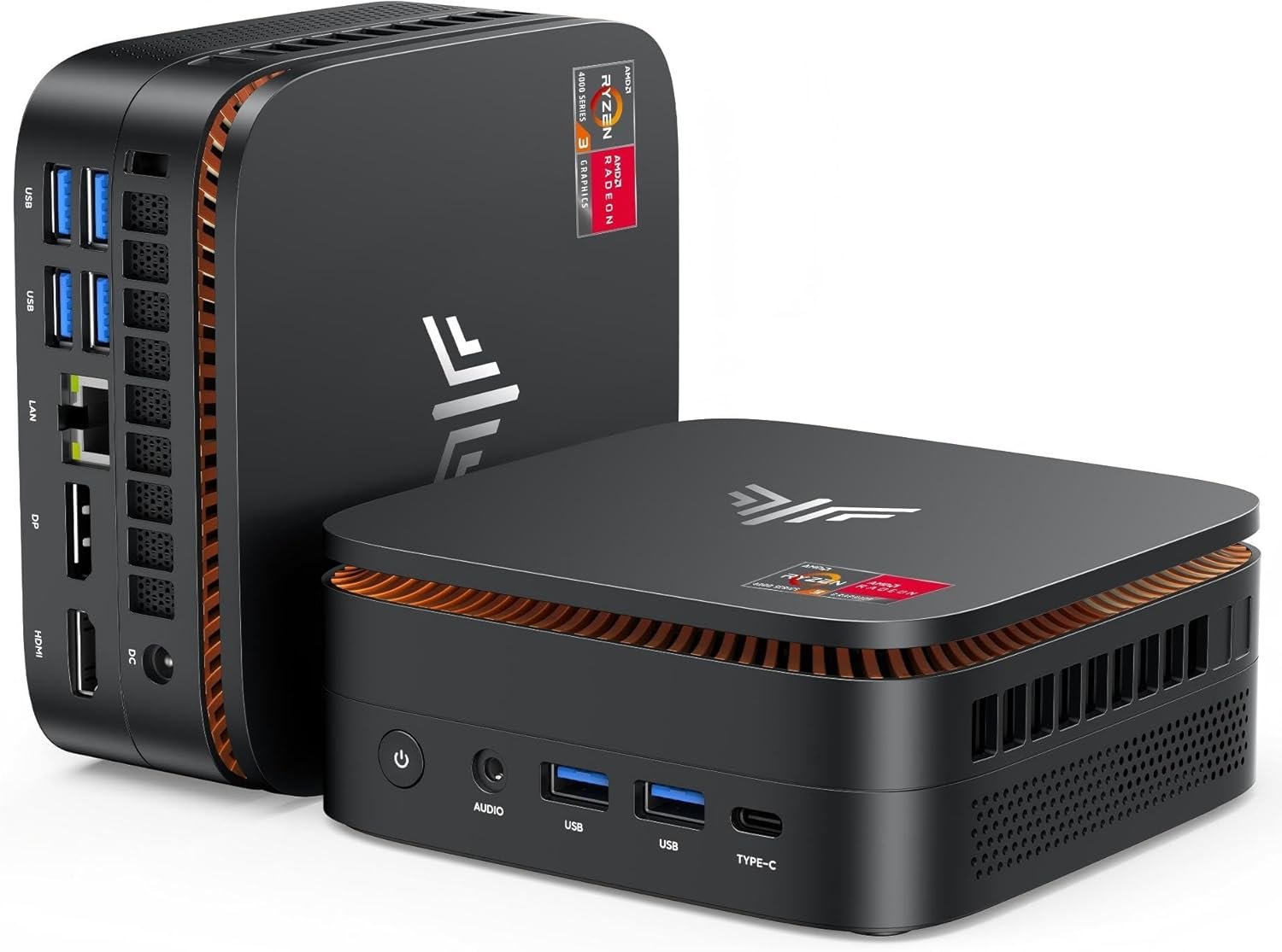 KAMRUI Pinova P1 Mini PC Ryzen 3 Pro 7330U 8GB 256GB