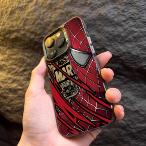 Funda iPhone Diseño Superhéroe Anticaídas